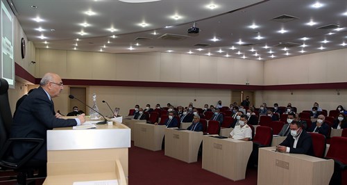 İl Koordinasyon Kurulu, Valimiz Yavuz Selim Köşger Başkanlığında Toplandı (05.10.2021)