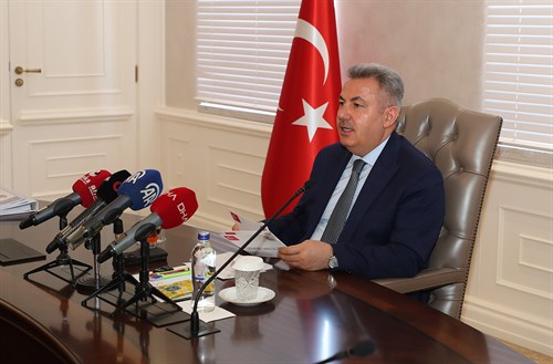Valimiz Dr. Süleyman Elban, Asayiş ve Güvenlik Çalışmalarına İlişkin Açıklamalarda Bulundu